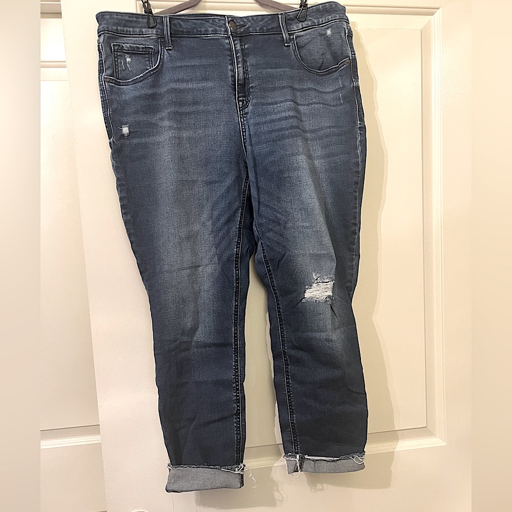 Old Navy Rockstar Super Skinny Ankle Jeans Sz 16